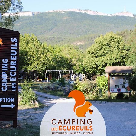 Habitat Createur - Hebergements Insolites Au Camping Municipal "Les Ecureuils" Recoubeau-Jansac Exterior foto